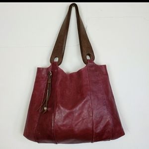 Hobo Boho Maroon Purse